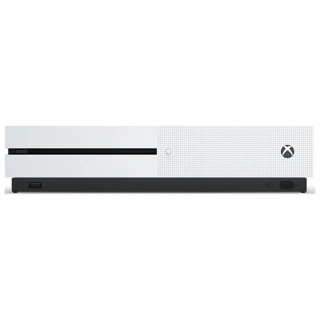 Pre-Owned Microsoft Xbox One Size 1TB with 2 Controller, 4K Ultra HD Ivory with BOLT AXTION Cleaning Kit Headset Bundle (Refurbished: Like New)