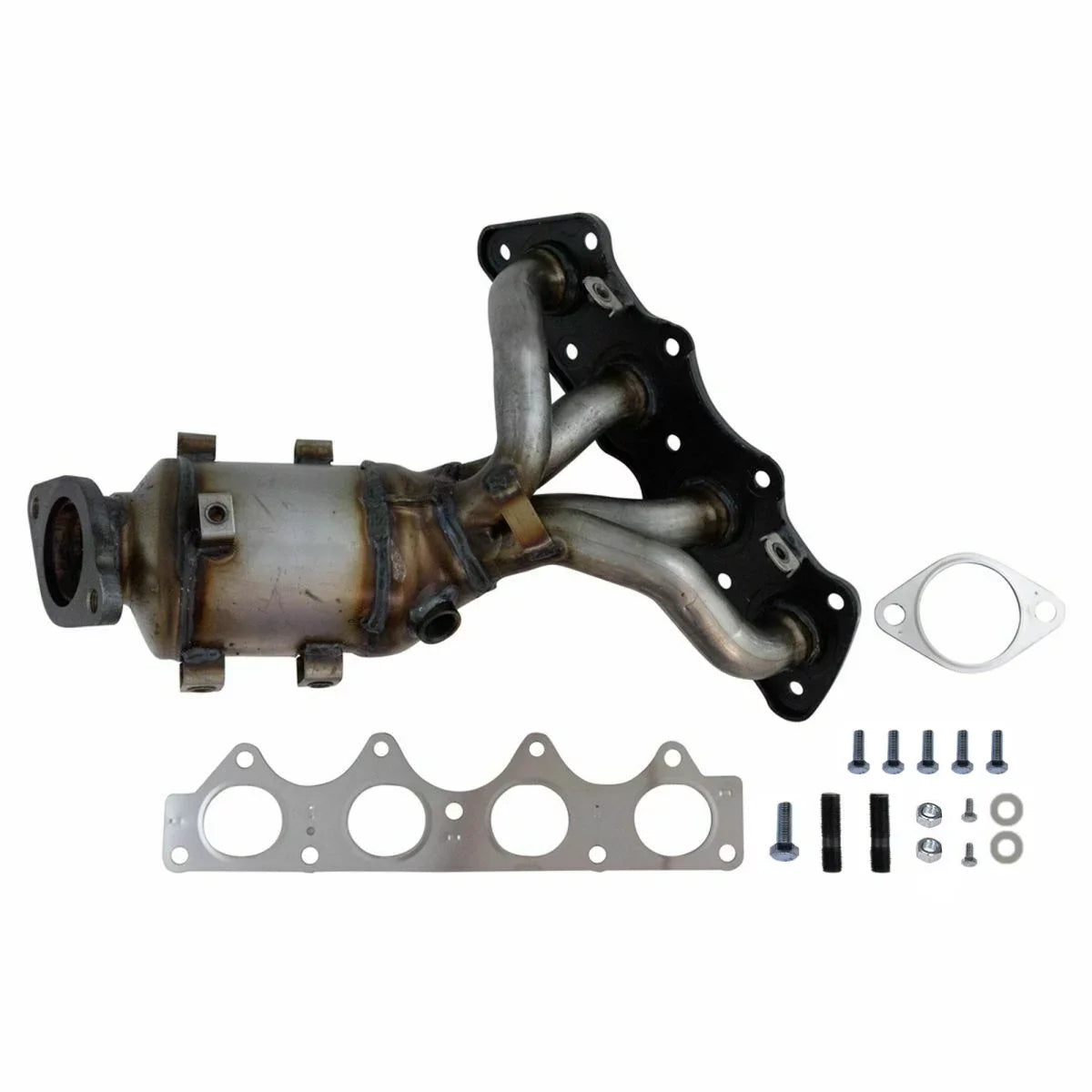 AutoSizehack Exhaust Manifold Catalytic Converter Replacement for 2012-2017 2018 2019 Kia Sizeoul Rio 2011-2019 Hyundai Accent 2012 2013 2014 2015 2016 2017 Veloster 1.6L FWD (EPA Compliant) EMCC774893