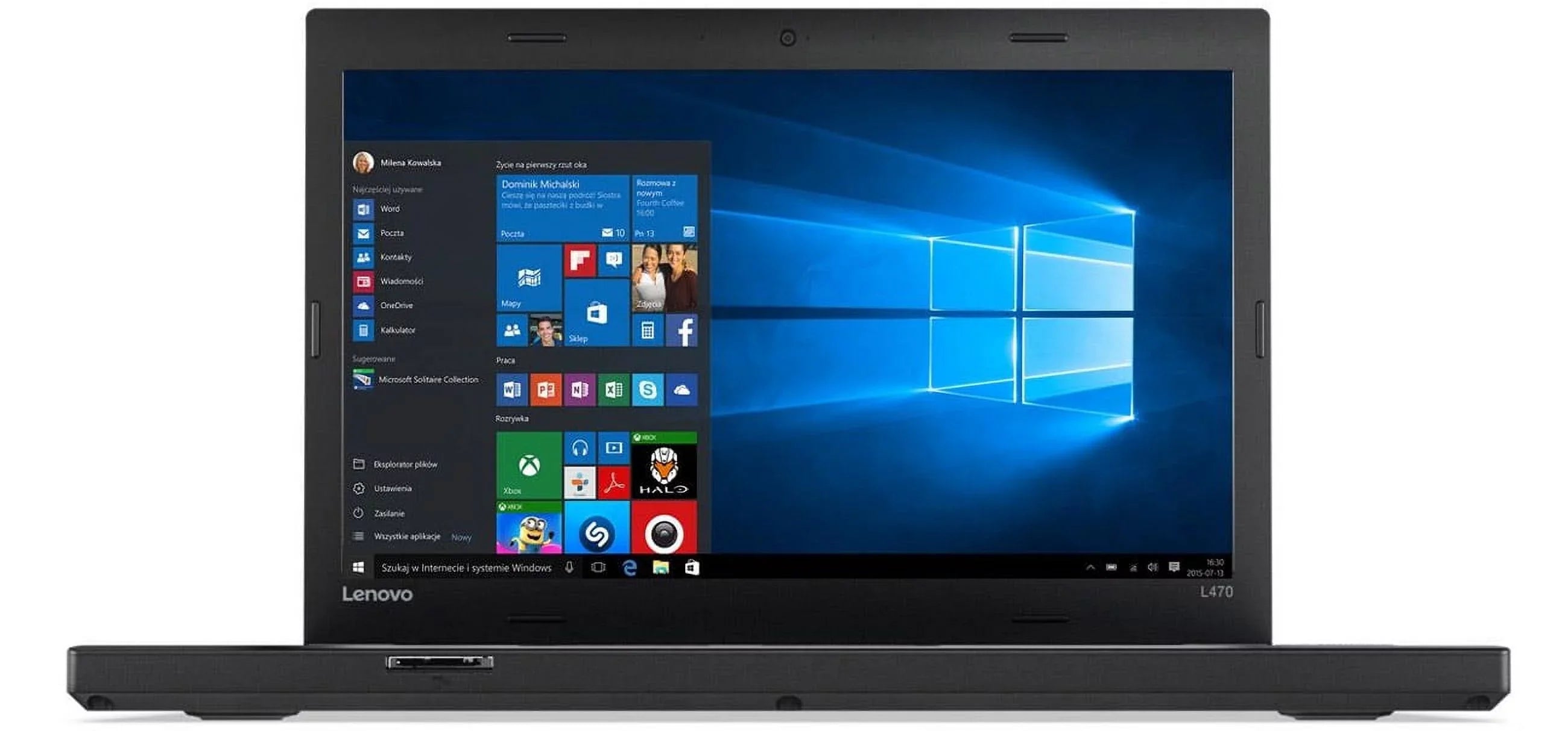 Restored Lenovo Thinkpad L470 W10Dg 14" Laptop Intel Core i5 2.40 GHz 8GB 250 GB W10P (Refurbished)