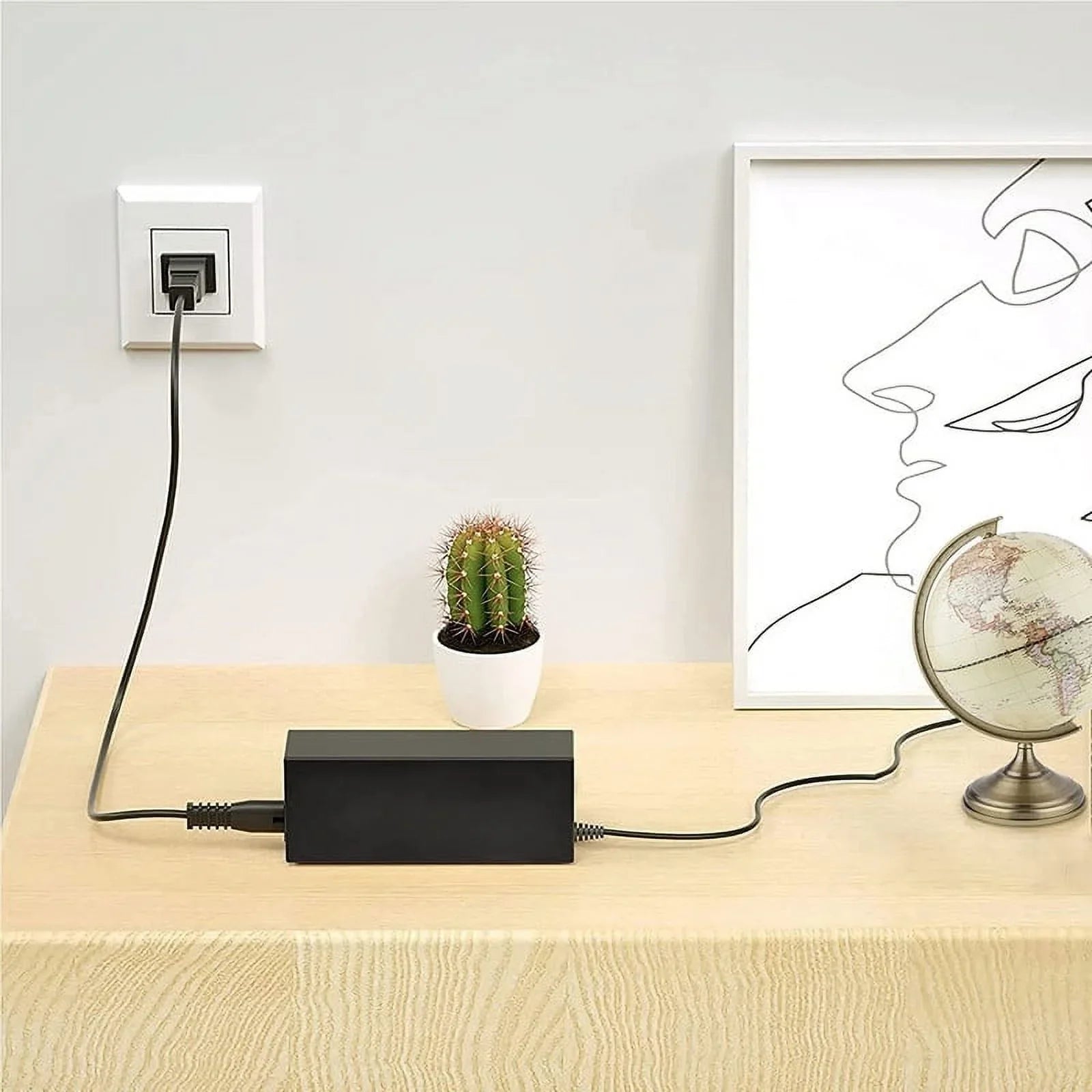 Nuxkst 19.5V 6.7A AC Adapter for Dell Precision 3520 Power Sizeupply