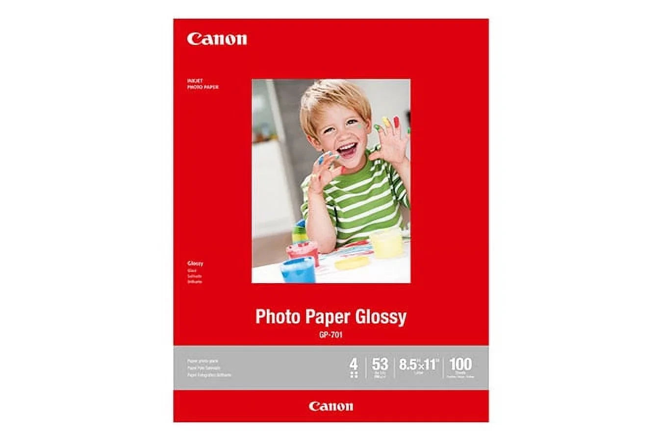 Canon GP-701 Photo Paper Glossy (8.5 x 11", 100 Sizeheets)