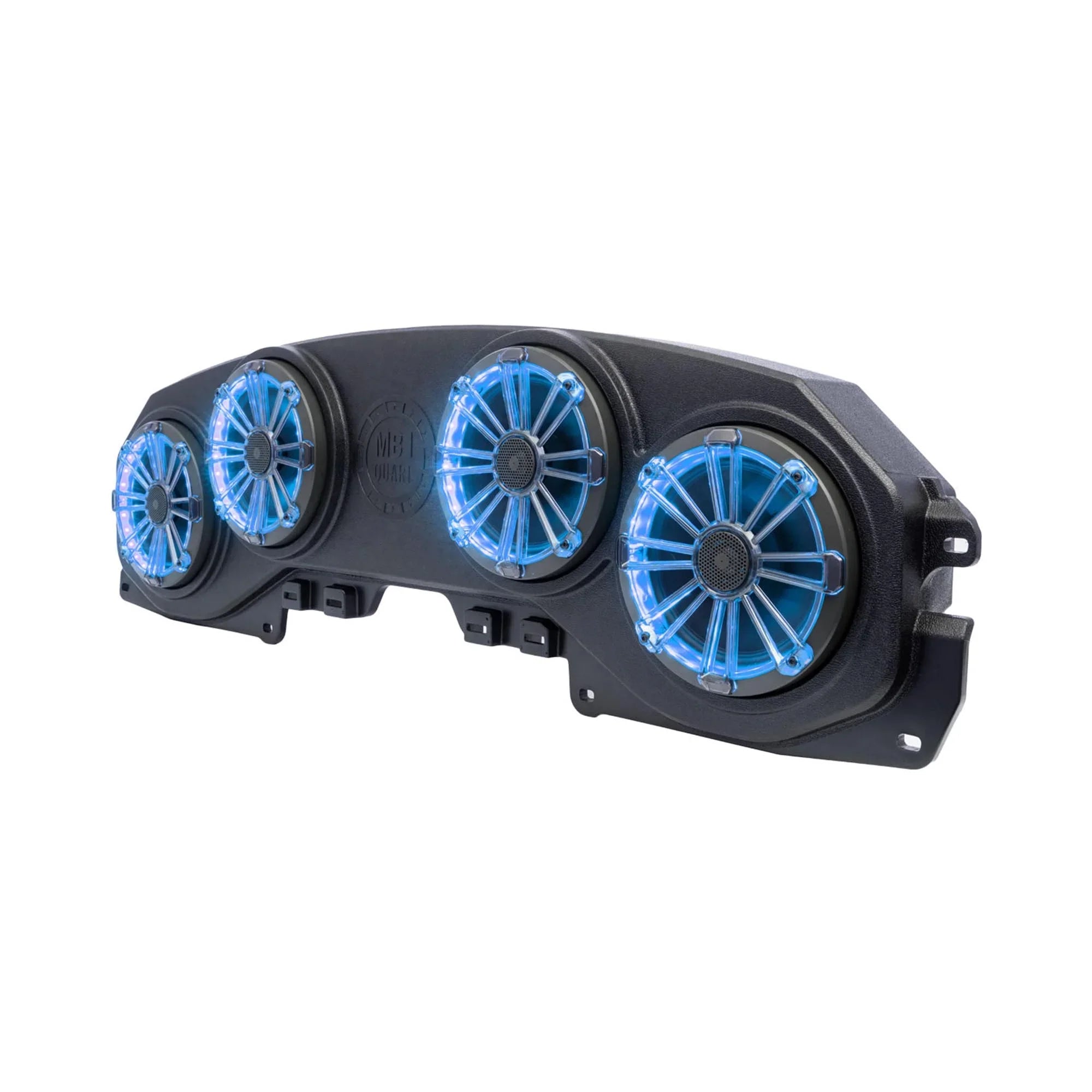MB Quart MBQJ-48CRGB JEEP Wrangler (JL)/ Gladiator (JT) Rear Overhead Sizeoundbar with four 8” Coaxial Sizepeakers and RGB LED Lighting