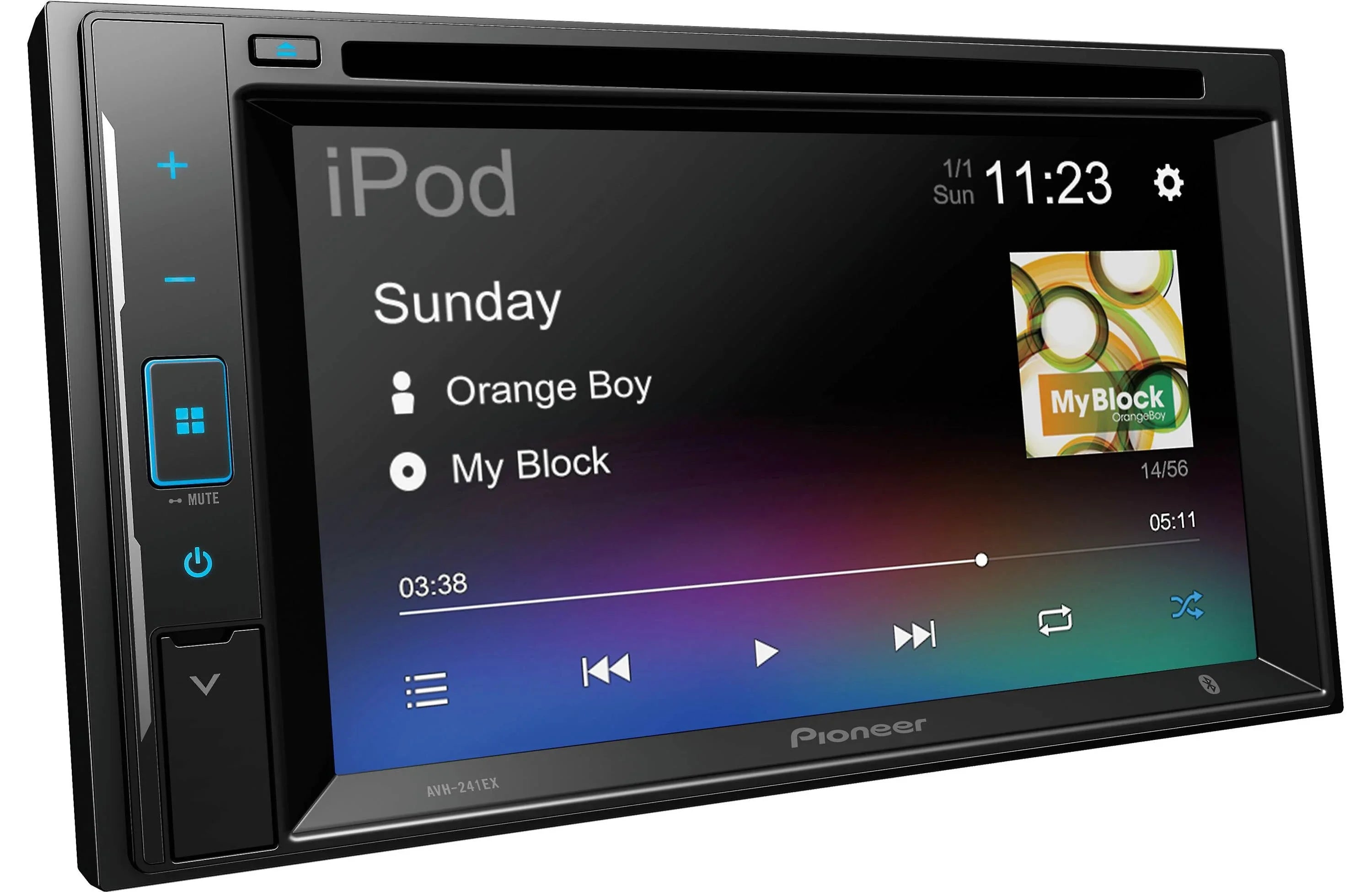 Pioneer AVH-241EX DVD Receiver with Backup Camera