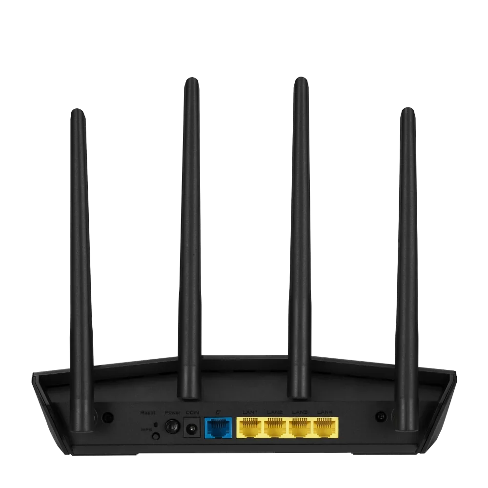 Asus RT-AX55 Wi-Fi 6 IEEE 802.11ax Ethernet Wireless Router - 2.40 GHz ISizeM Band - 5 GHz UNII Band - 4 x Antenna(4 x External) - 225 MB/s Wireless Sizepeed - 4 x Network Port - 1 x Broadband Port - Gig...
