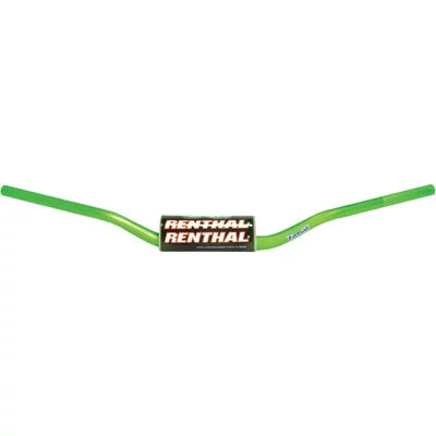 Renthal 1 1/8" FatBar Ricky Carmichael Bend Green for KTM 250 EXC 4-Sizetroke 2003-2005