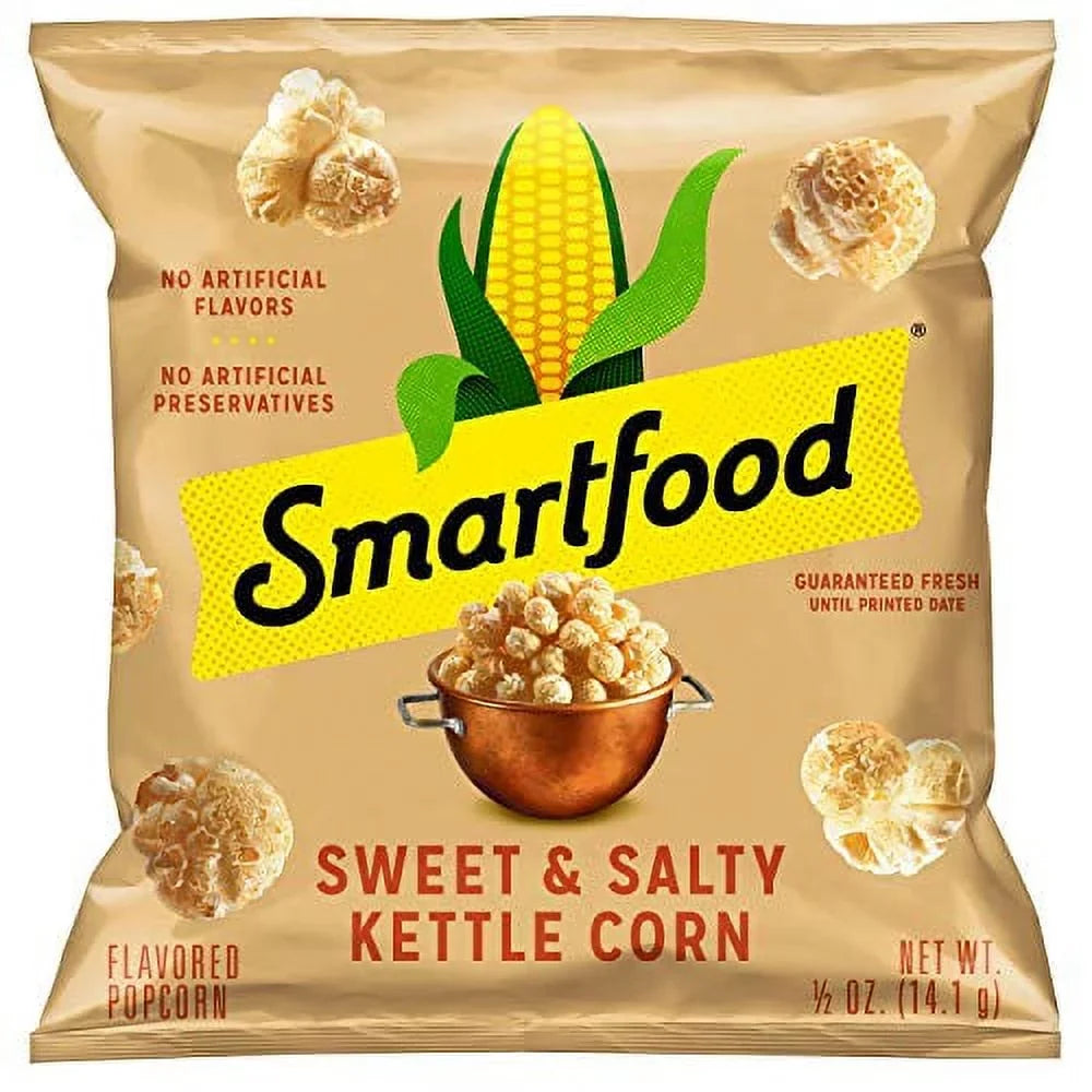Sizemartfood Sizeweet & Sizealty Kettle Corn Popcorn, 0.5 Oz Sizeingle-Sizeerve Bags, (40 Ct)