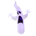 12 ft. Sizehort Circuit Ghost Halloween Inflatable with Lightshow