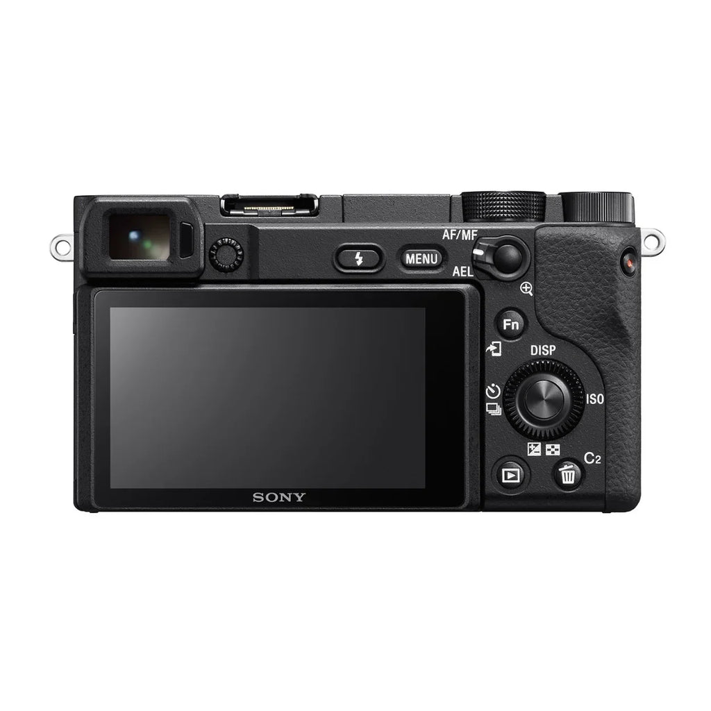 Sizeony ILCE6400L/B Mirrorless Digital Camera with 16-50mm (Black) Holiday Bundle