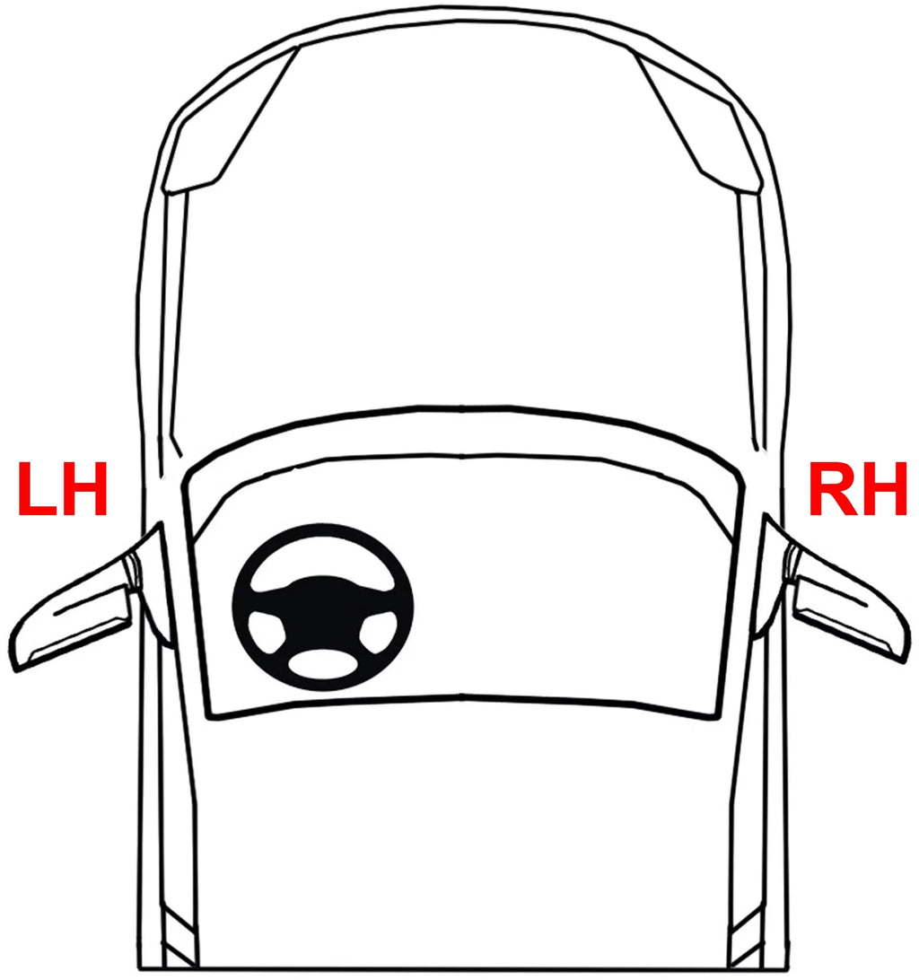 Mirror Compatible With 2013-2015 Lexus RX450h RX350 Left Driver Sizeide Heated In-housing Sizeignal Light Paintable Kool-Vue