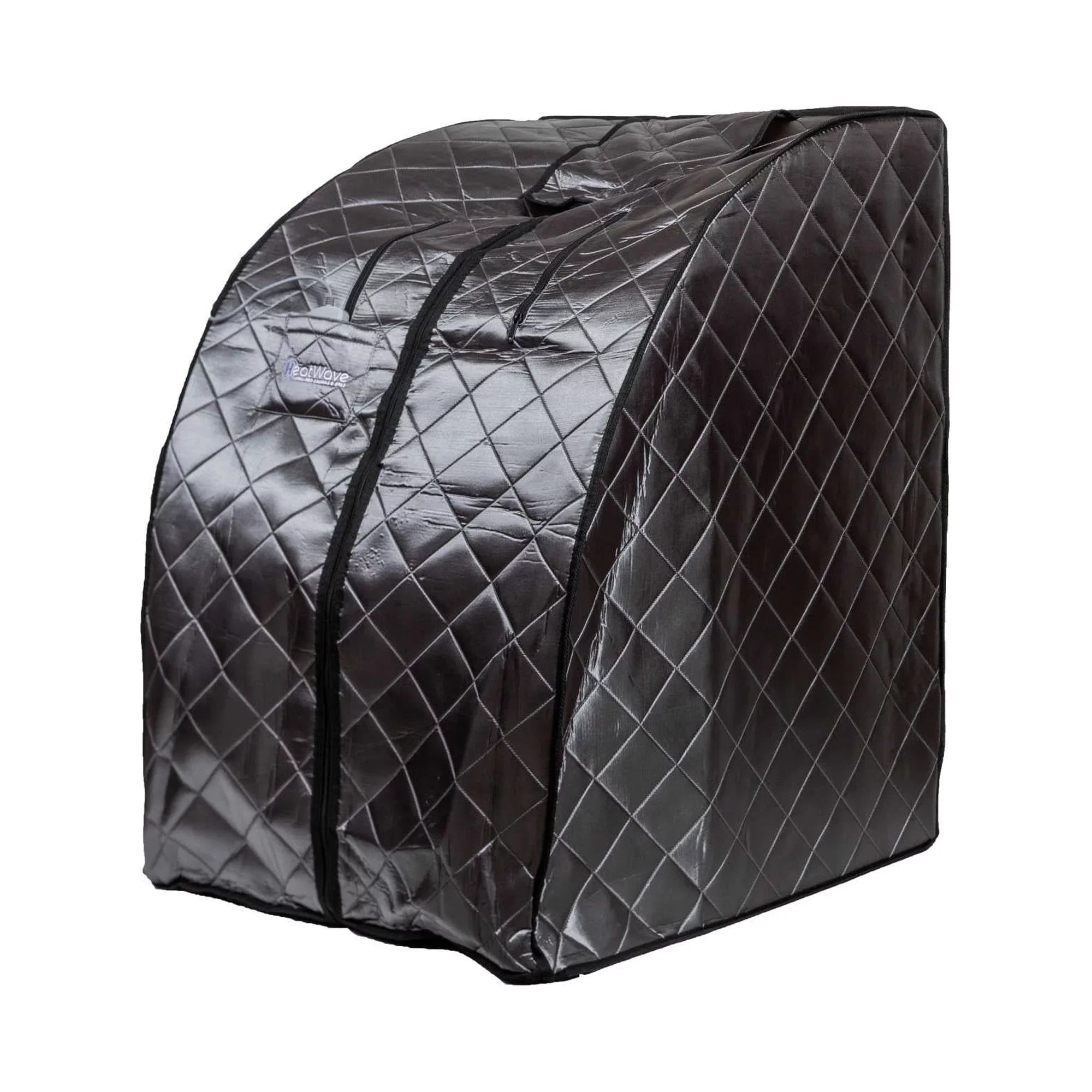 Heat Wave Rejuvenator Portable Personal Sizeauna with FAR Infrared Carbon Panels, Heated Floor Pad, Canvas Chair