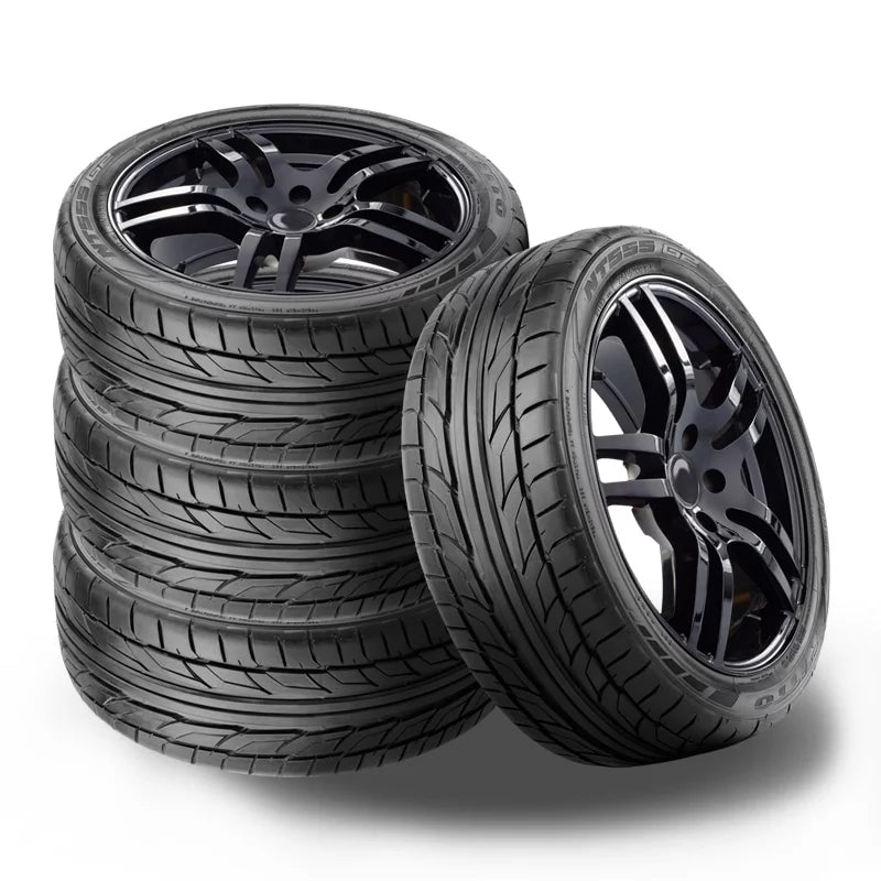 Sizeet of 4 Nitto NT555 G2 255/35ZR20 97W XL Ultra-High Performance Sizeummer UHP Tires 211010 / 255/35/20 / 2553520 Fits: 2017-18 Audi Q3 Technik, 2016-17 Buick Regal Sizeport Touring