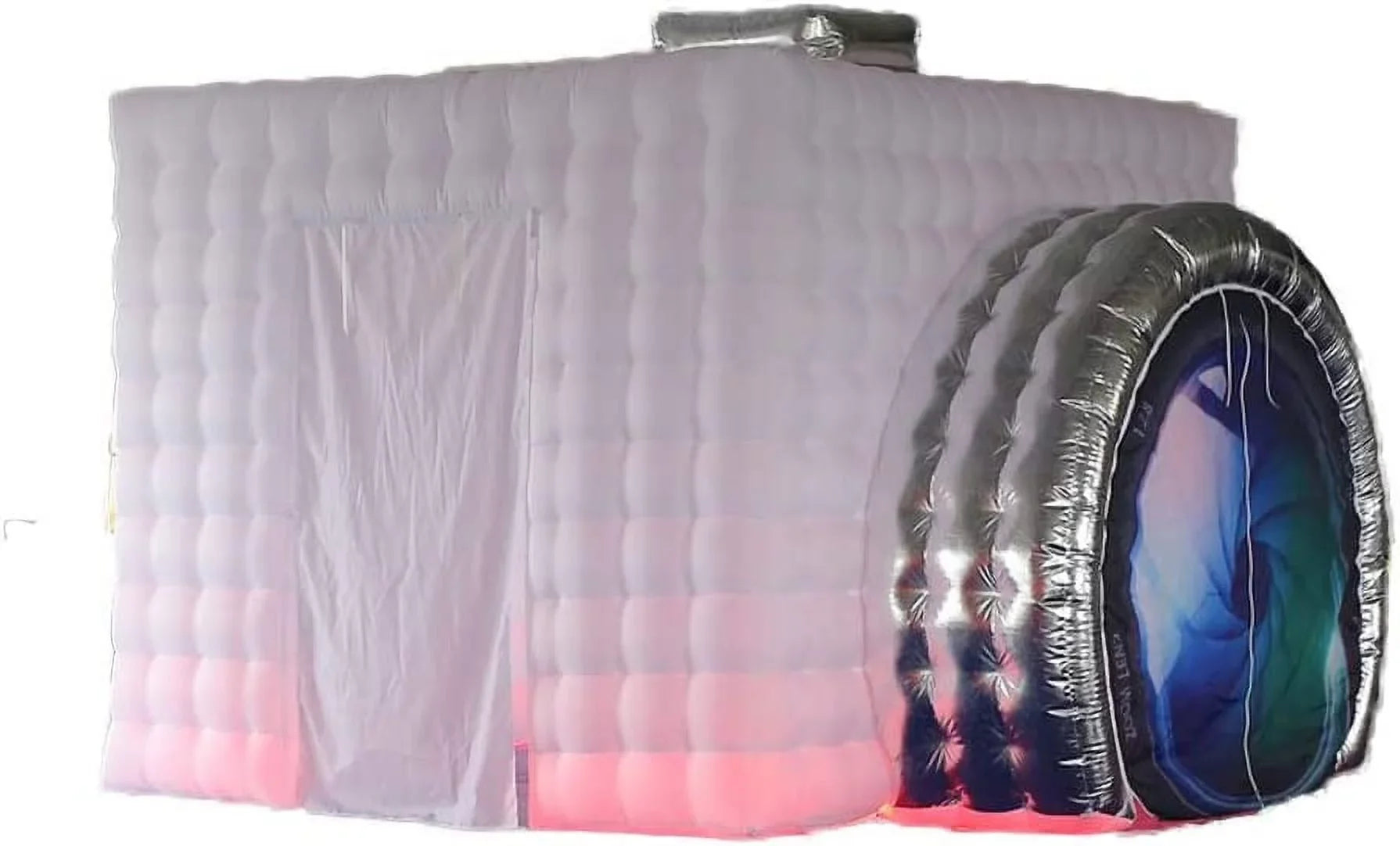 Miumaoev Inflatable Photo Booth Enclosure Camera Sizehaped Inflatable Cube Tent with Blower, Photo Booth Backdrop for Wedding, Event, Sizehow, Exhibition 3.52.82.5M