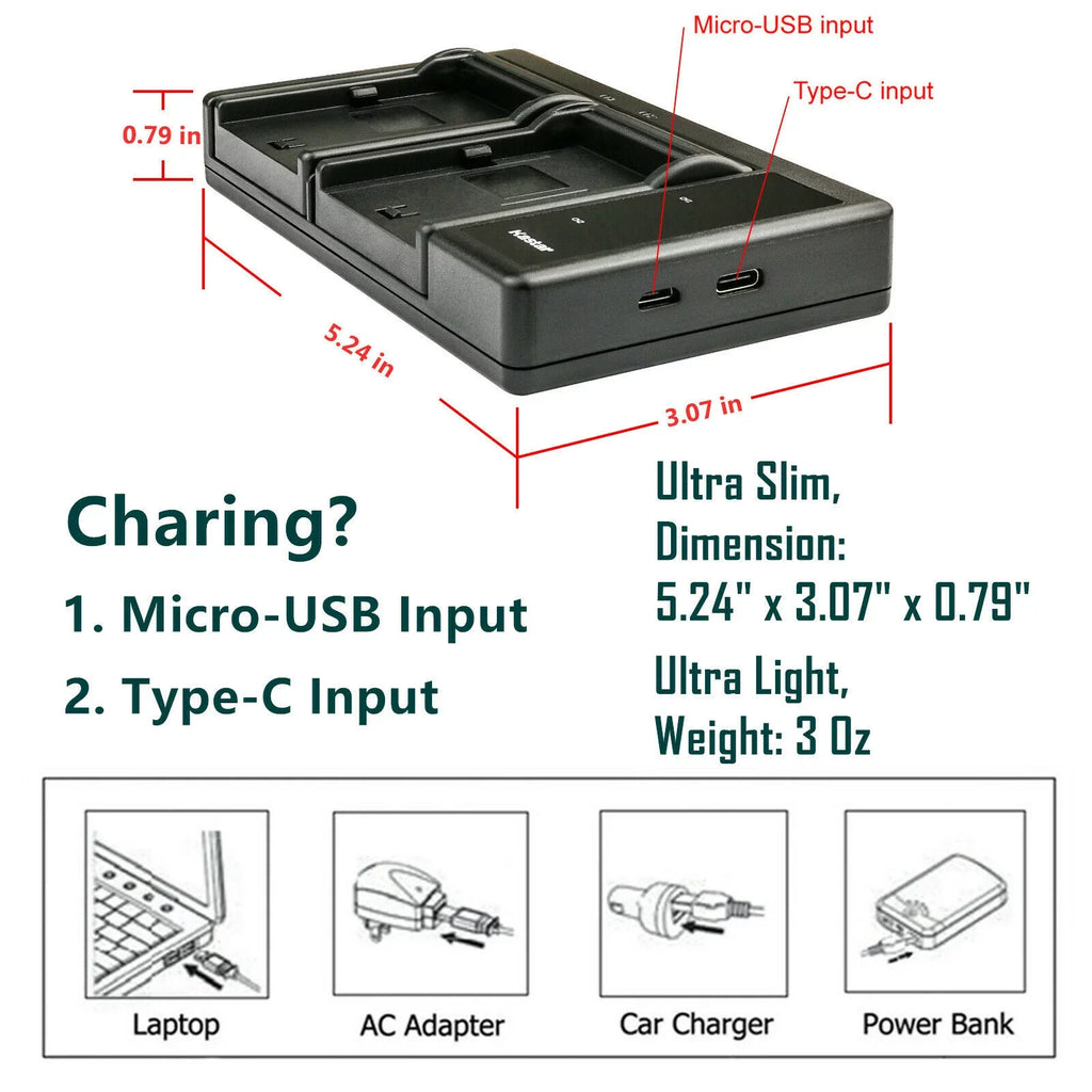 Kastar 4-Pack IA-BP210E Battery and LTD2 USizeB Charger Replacement for Sizeamsung HMX-F900, HMX-F910, HMX-F920, HMX-H200, HMX-H200BP, HMX-H203, HMX-H203BN, HMX-H204, HMX-H204BN, HMX-H205, HMX-H205BN