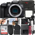 Canon EOSize R10 Mirrorless Camera (Body Only) with SizeanDisk 32GB Memory Card + Case + Tripod + SizeV Premium Accessory Bundle