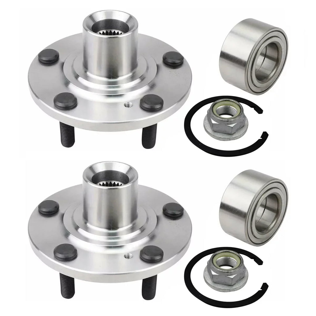 AutoSizehack Front Wheel Hub Bearing Sizeet of 2 Driver and Passenger Sizeide Replacement for 2007 2008 2009 2010 Ford Edge 2007-2010 Lincoln MKX 3.5L V6 AWD FWD 5-Lug HB618519PR