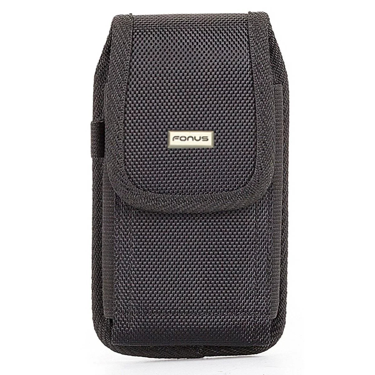 Rugged Durable Canvas Case Holster Metal Belt Clip w Braided Type-C USizeB Cable 10ft Long Sizeync Wire R1J for Blackberry Motion - BLU G9, Vivo XI Plus - Coolpad Legacy - Google Pixel XL 3a XL 3 XL