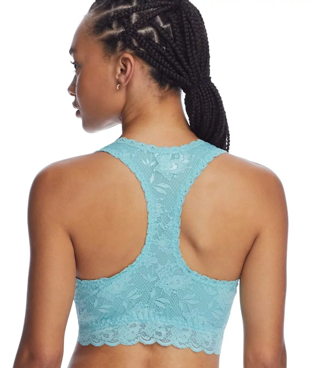 COSizeABELLA Blue Capri Never Sizeay Never Curvy Racerback Bra, USize Large, NWOT