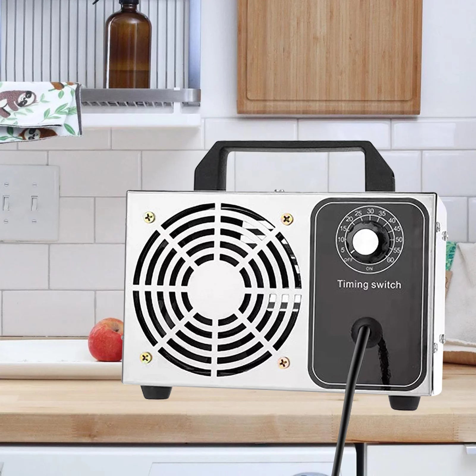 Tomfoto  Generator 32g/h  Machine O3 Air Purifier Air Deodorizer for Home Kitchen Office Car