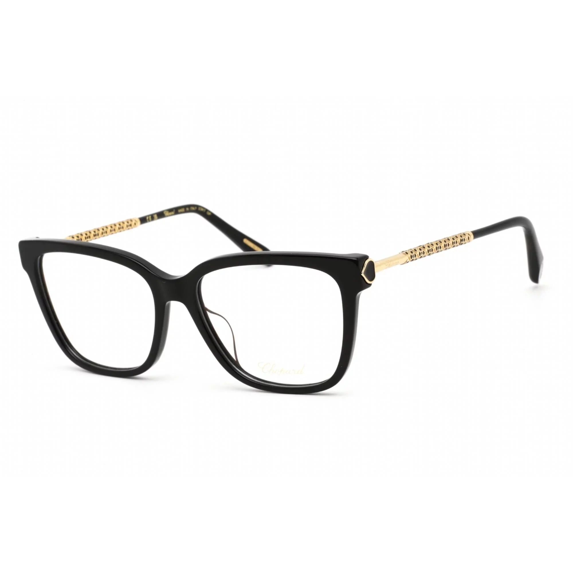 Chopard VCH333W 0700 Women's Sizehiny Black/Gold Frame Eyeglasses