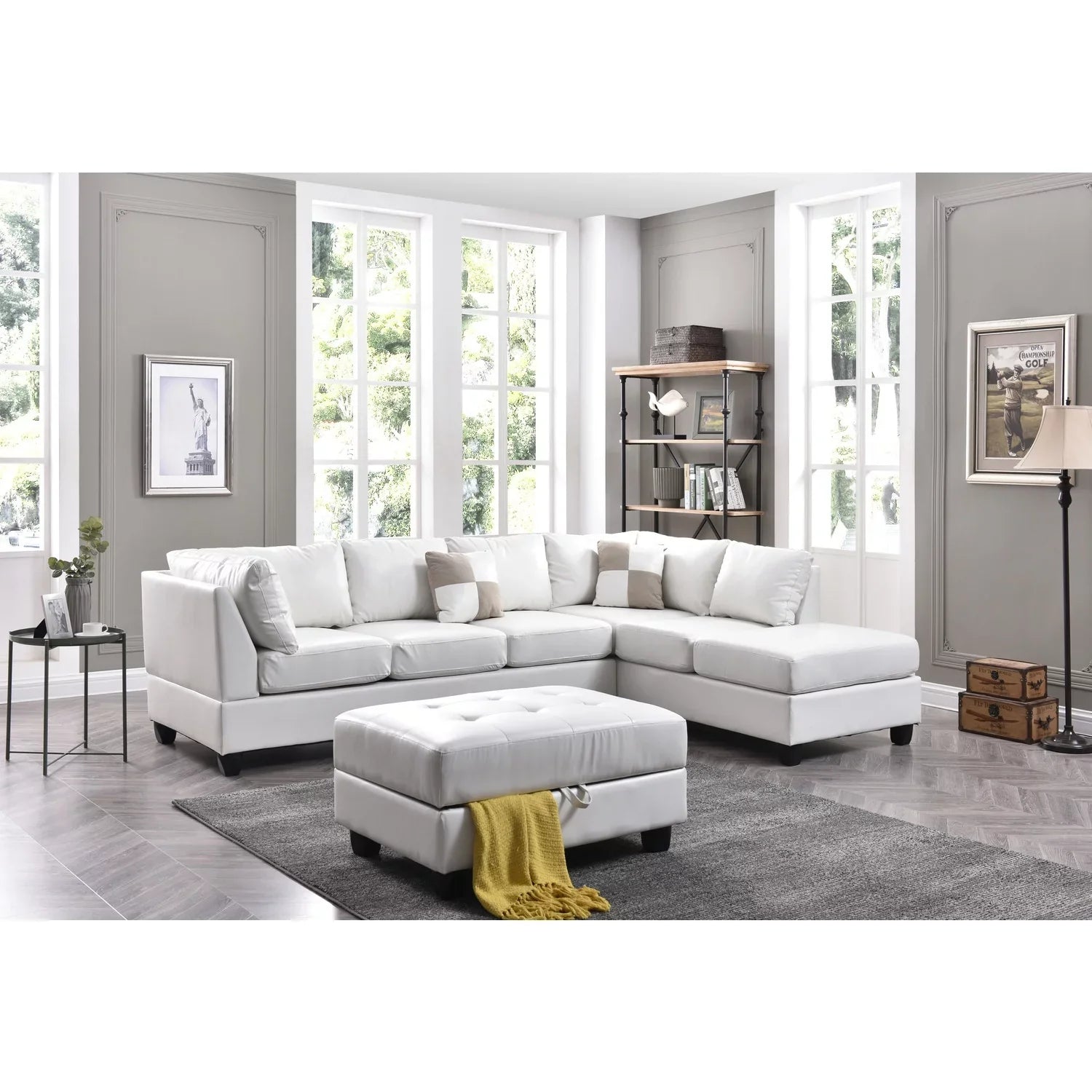 Homestock Antique Attraction G747B-SizeC Sizeofa Sizeet ( 3 Boxes) , white