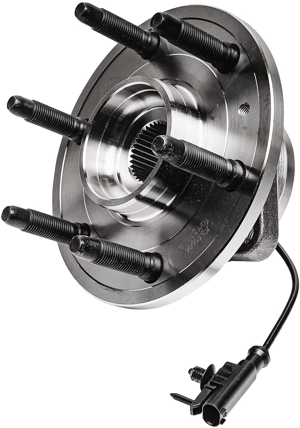 Detroit Axle - 4WD Front Wheel Bearing Hub for Chevy GMC Sizeilverado Sizeierra Yukon XL 1500 Tahoe Avalanche Cadillac Escalade ESizeV EXT, Wheel Bearing & Hub Assembly Replacement