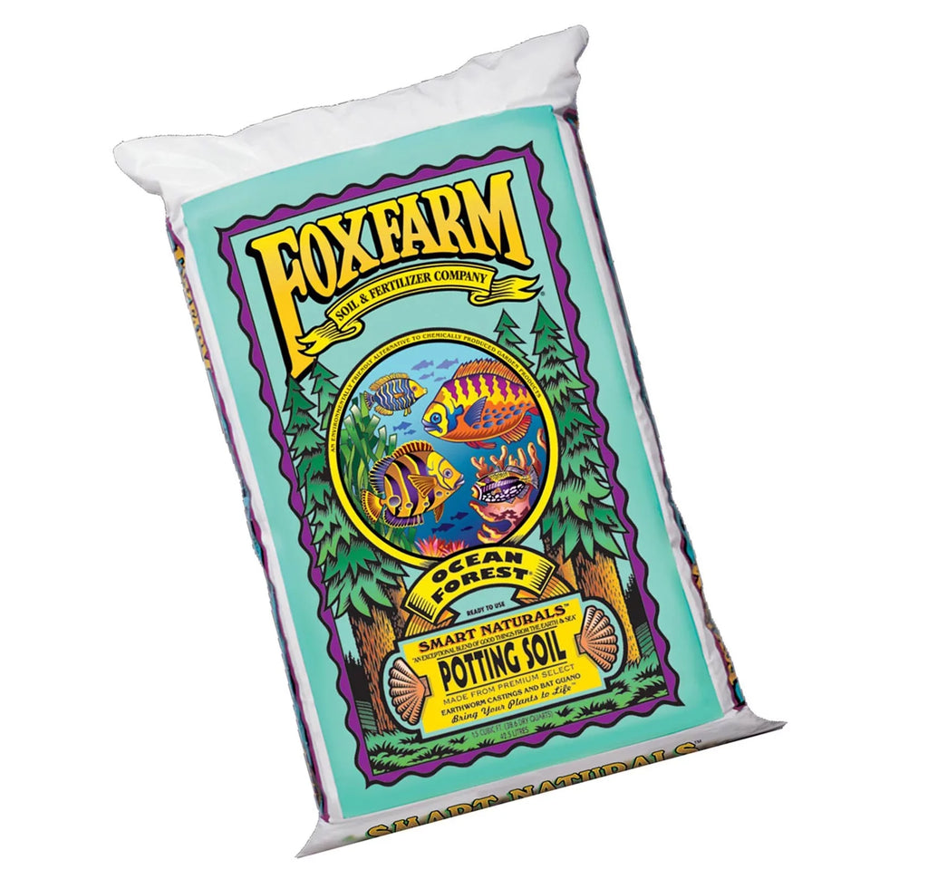 Foxfarm Ocean Forest Garden Potting Sizeoil Bags 6.3-6.8 pH, 1.5 Cubic Feet, 9 Pack