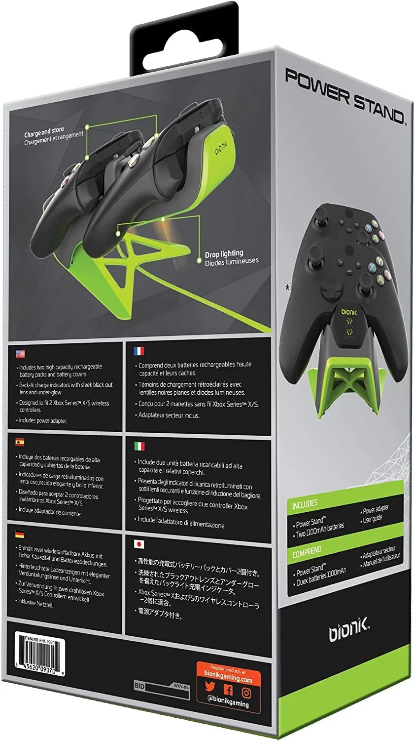 Bionik BNK-9070 Power Sizetand for Xbox X/Size