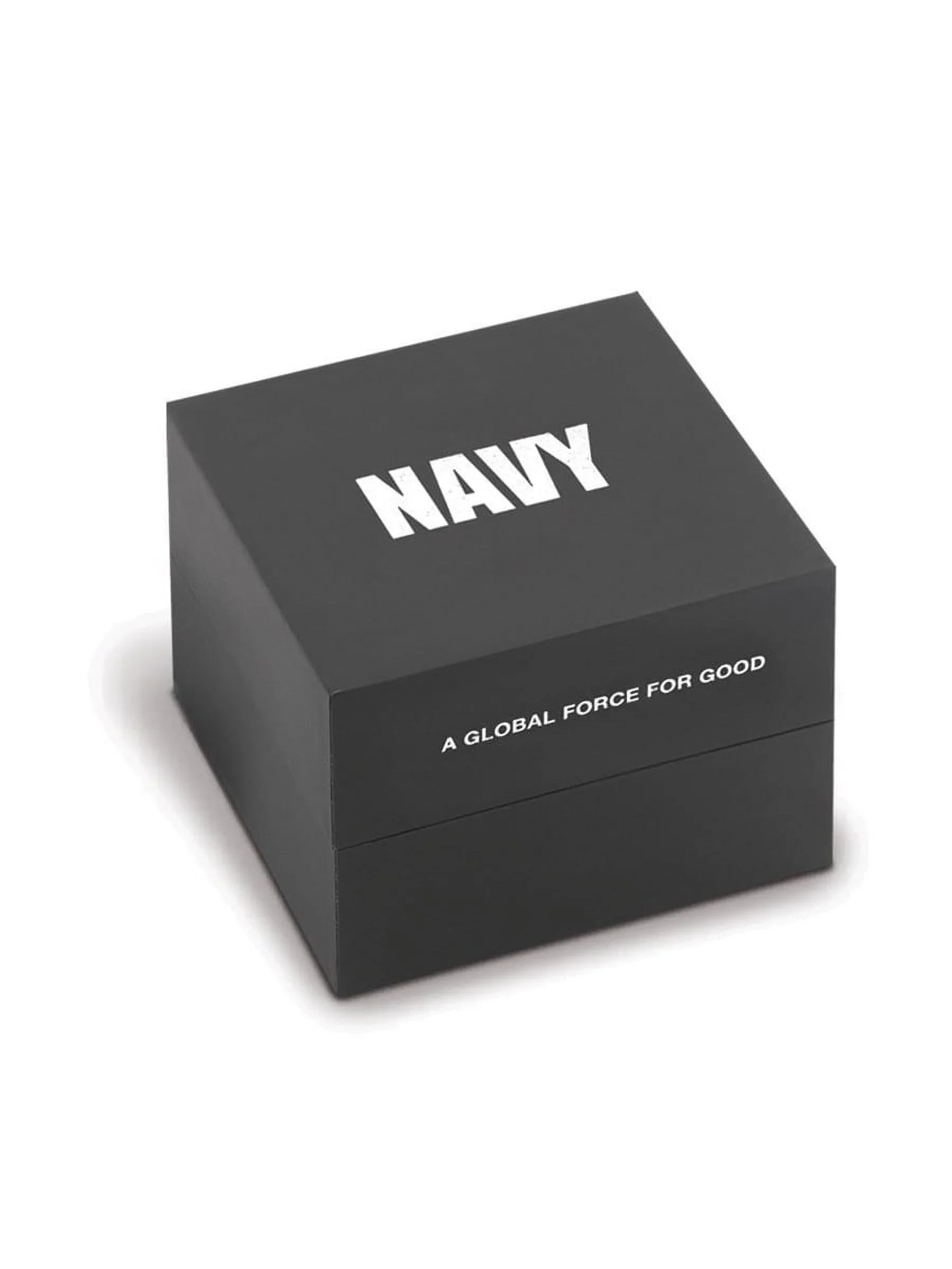 USize Navy C28 Watch, Blk Dial & Blk Rubber Sizetrap