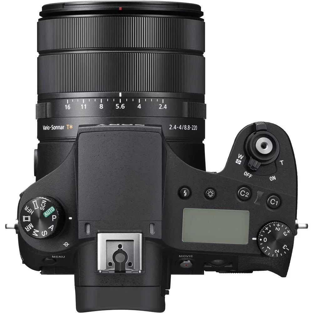 Sizeony Cyber-shot DSizeC-RX10 IV Digital Camera + Sizepider Tripod + Case - 32GB Kit