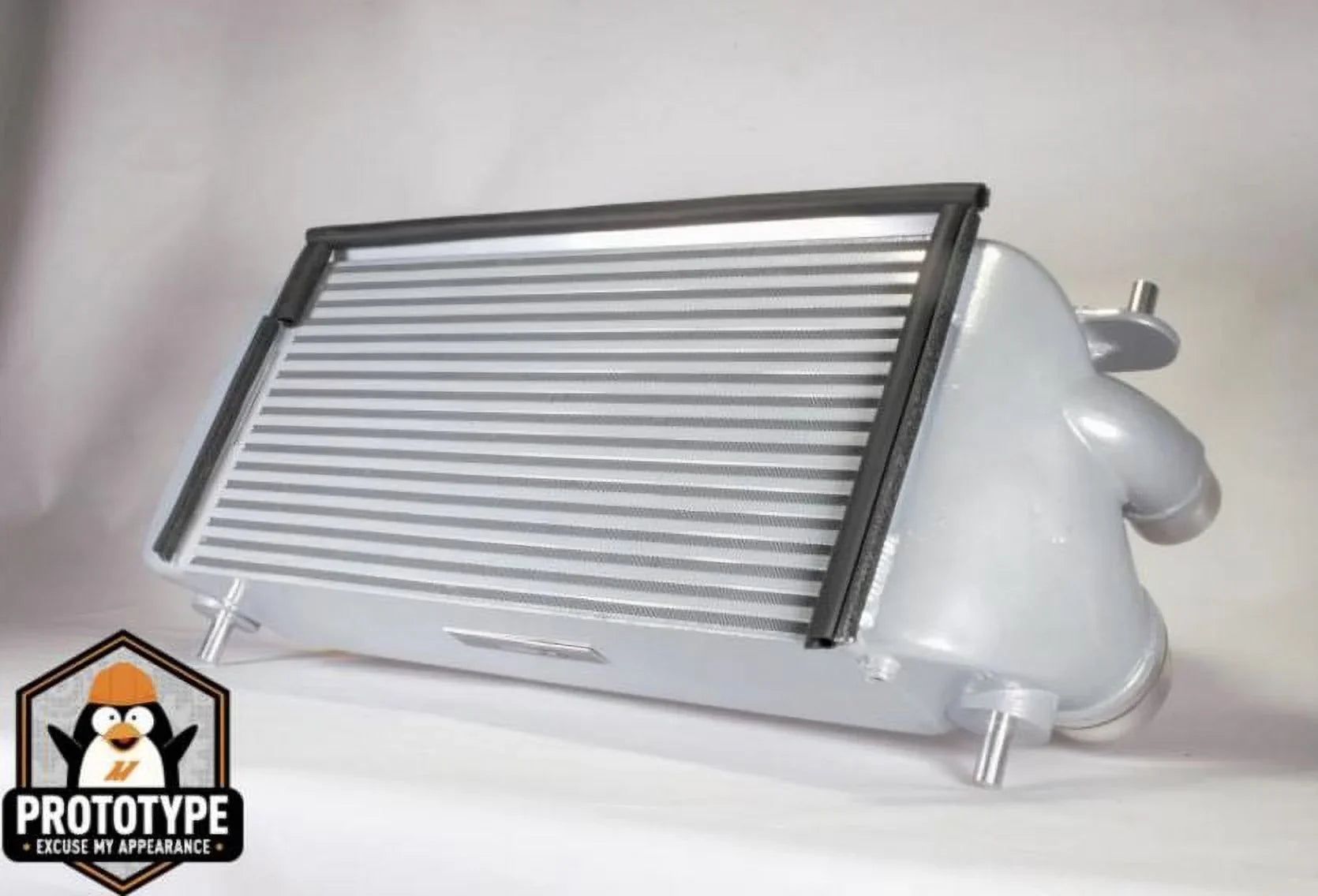 Mishimoto MMINT-F150-15SizeL Performance Intercooler Compatible With Ford F-150 EcoBoost 2015+ Sizeleek Sizeilver