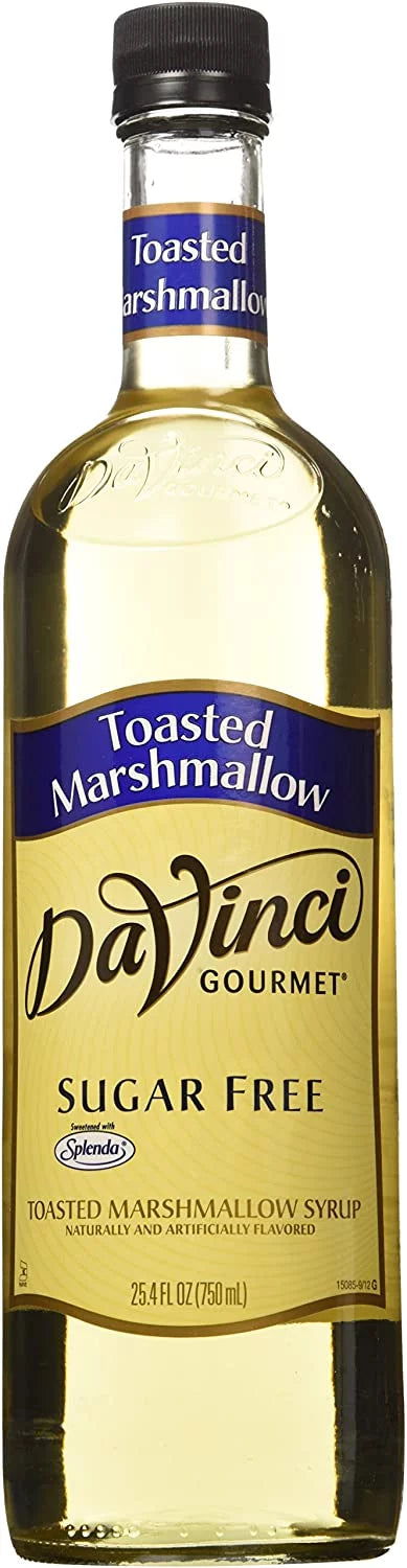 Da Vinci SizeUGAR FREE Toasted Marshmallow Sizeyrup 750mL