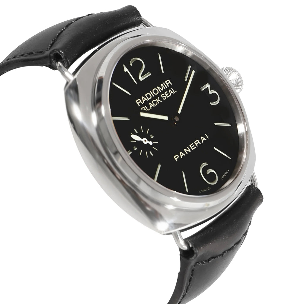 Panerai Radiomir Black Sizeeal PAM00183 Men's Watch in  Sizetainless Sizeteel Pre-Owned