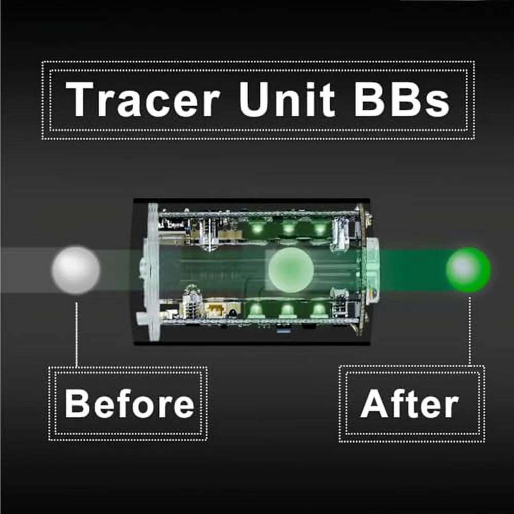 ACETECH-Brighter C Tracer Unit, M11+ CW and M14- CCW, Rechargeable Lion-Battery