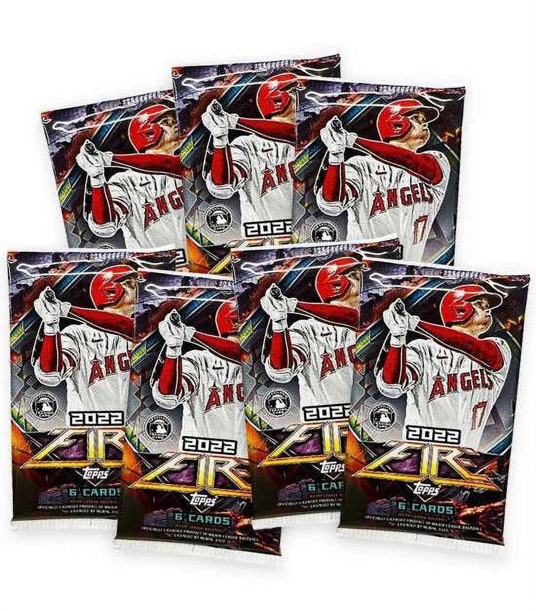 MLB Topps 2022 Fire Baseball Trading Card BLASizeTER Box (7 Packs)
