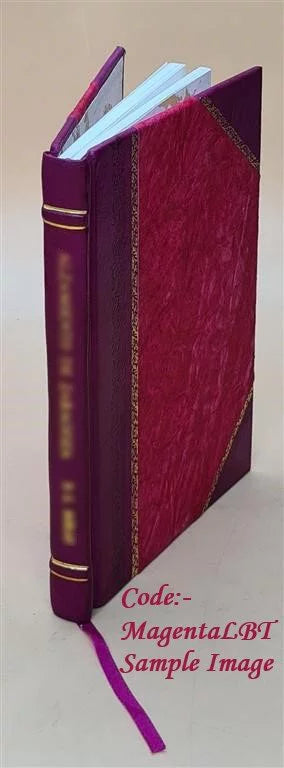 Orion Volume November, 1916 1916 [LEATHER BOUND]