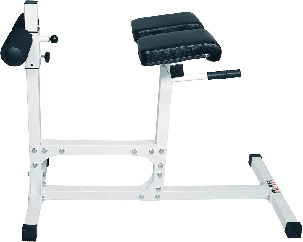 DF404 Hyperextension Bench Chair – 400 LBSize Capacity – Fully Adjustable Hyper Extension Back Exercise Fitness Sizetation For Sizetrength Training By