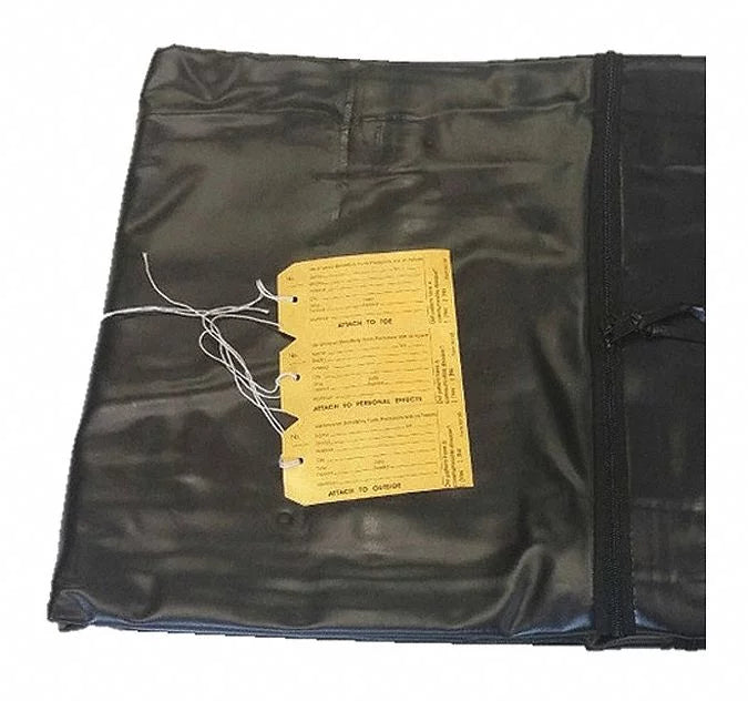 Fsi Cadaver Bag,Ivory,Vinyl,90in. Lx42in. W  F-DISizePHAC