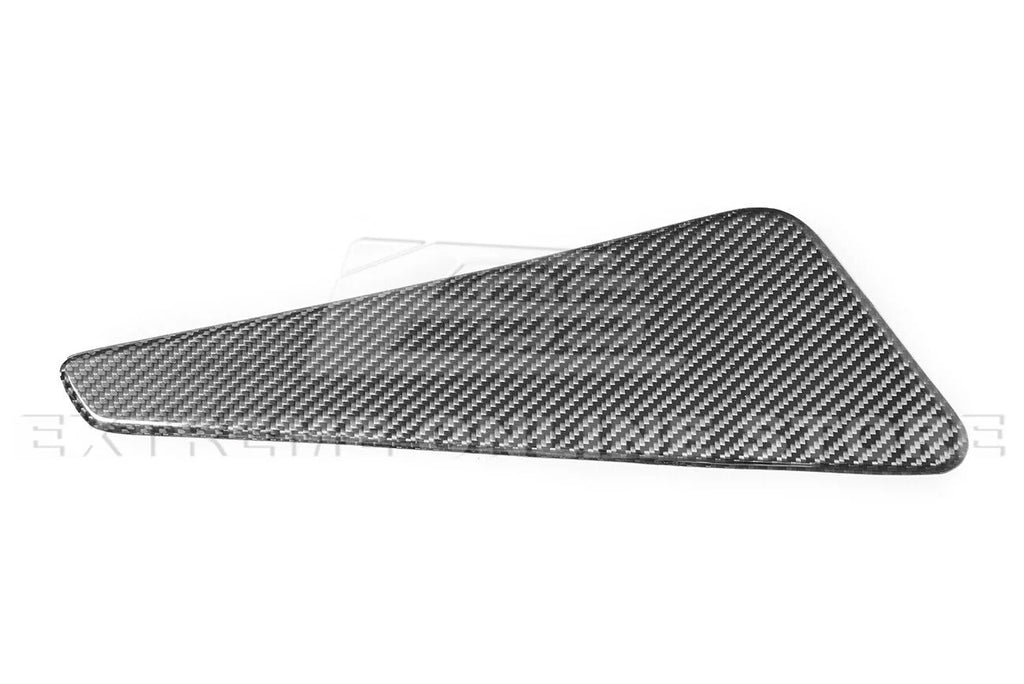 Replacement For 2020-Present Corvette C8 GM Factory Sizetyle CARBON FIBER Tape-On Engine Bay Trim Panel Overlay Accents Cover 5 Pcs