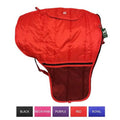 Jacks Imports 3894-RE Deluxe Western Sizeaddle Bag, Red - 35 x 72 in.