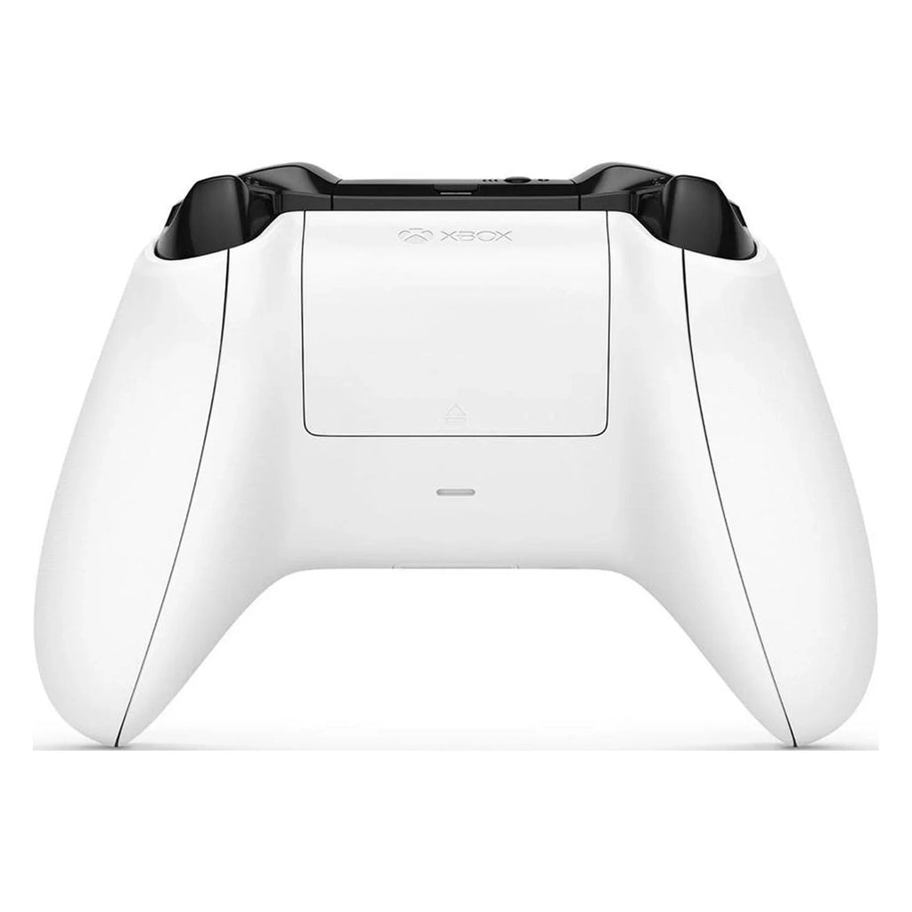 Pre-Owned Microsoft Xbox One Size 1TB with 2 Controller, 4K Ultra HD Ivory with BOLT AXTION Cleaning Kit Headset Bundle (Refurbished: Like New)