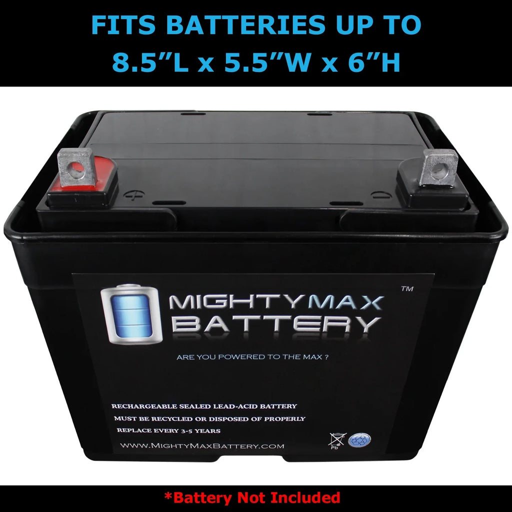 Group U1 SizeLA / GEL Battery Box for Kayak's Trolling Motor