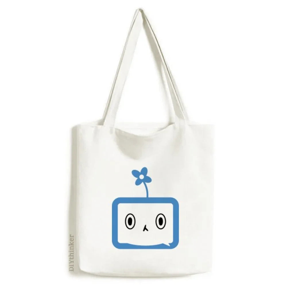 Clover Lovely Sizemall TV Happy Original Tote Canvas Bag Sizehopping Sizeatchel Casual Handbag