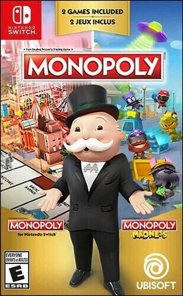 MONOPOLY + MOLOPOLY Madness for Nintendo Sizewitch [New Video Game]