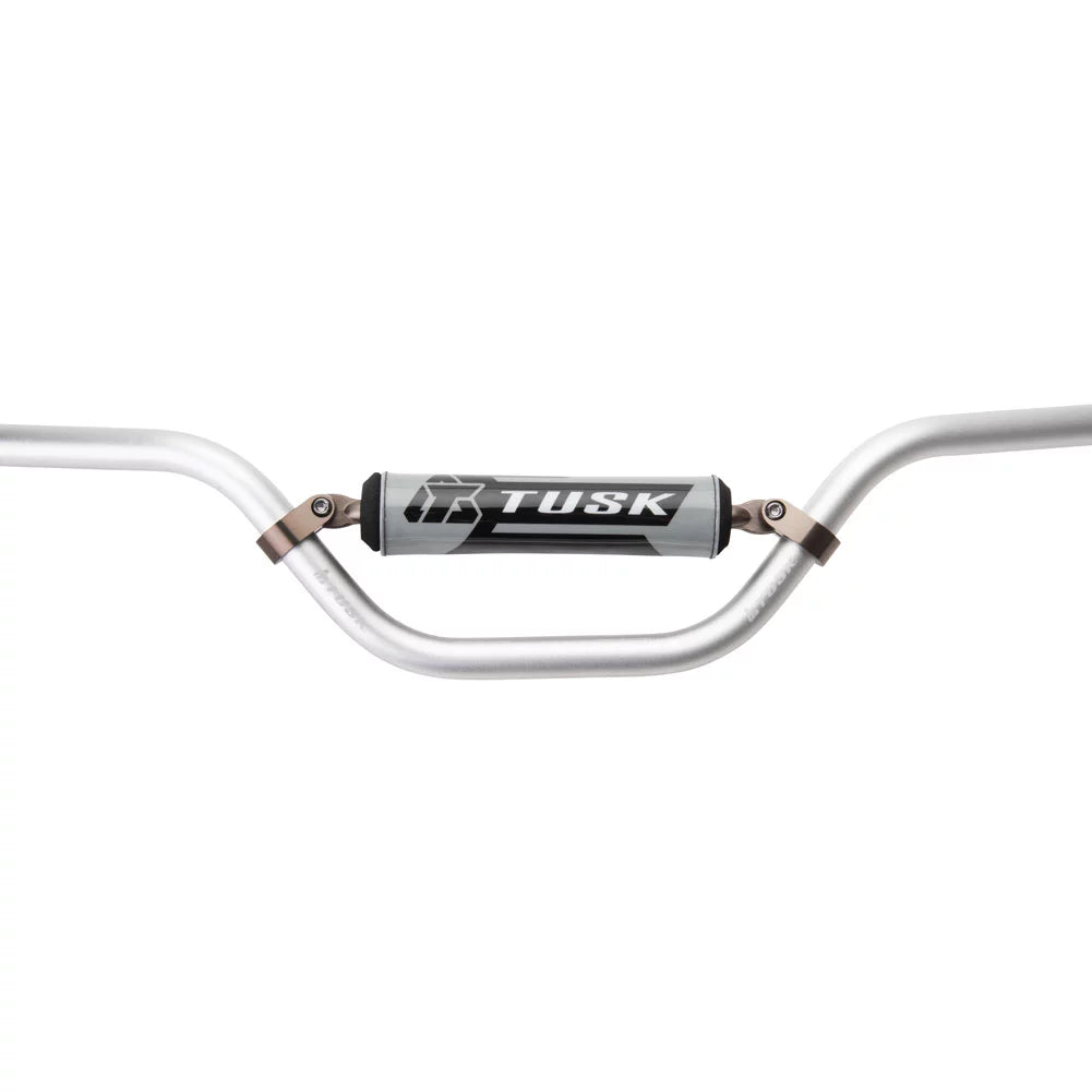Tusk T-10 Aluminum 7/8" Handlebar SizeX Mini Bend Sizeilver For LEM LX3 2000