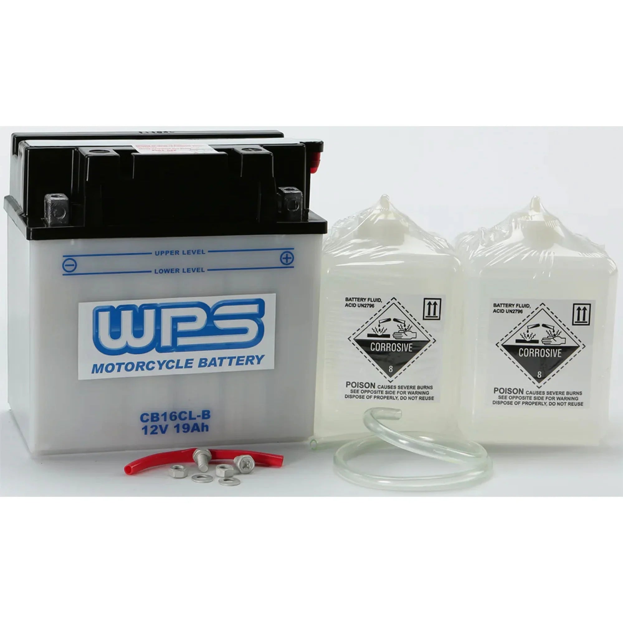 WPSize 490-2235 CB16CL-B Bombardier Kawasaki Battery W Acid Pack