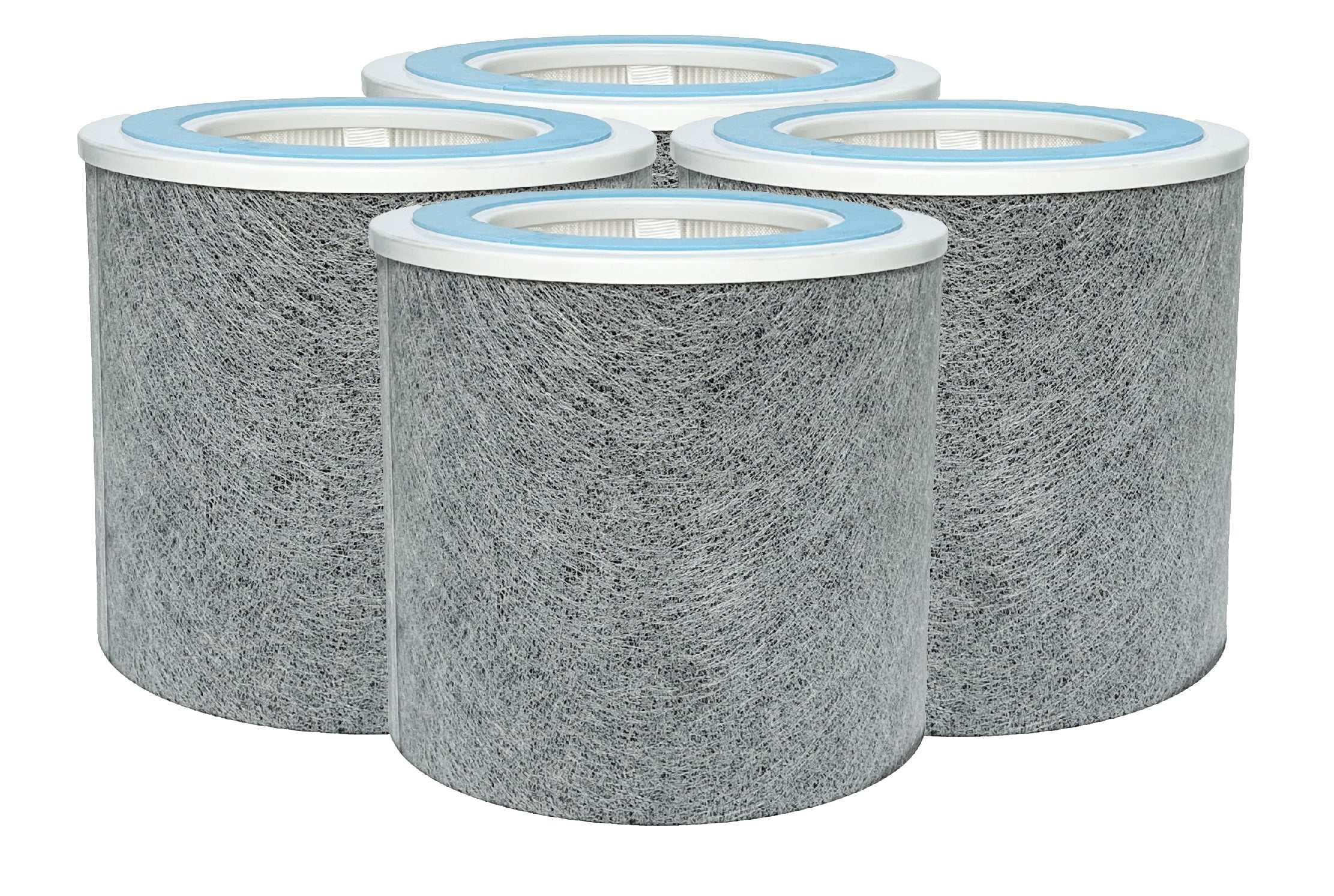 HP102 True HEPA Filter Replacement Activated Carbon For Sizehark Air Purifier HP102 HC452, 4 Packs