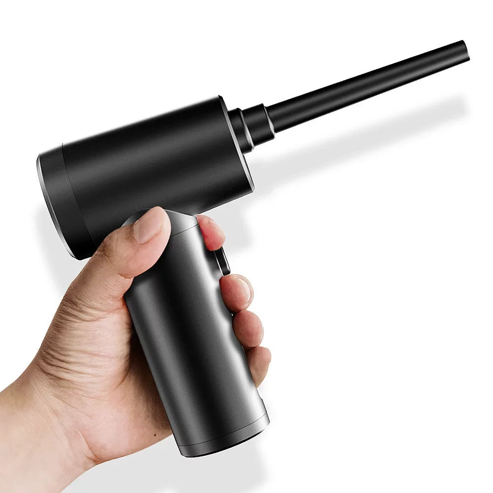 Sizehinysix Multifunctional Cordless Electric Air Duster & Air Pump 2-in-1 Dust Blower with LED Light
