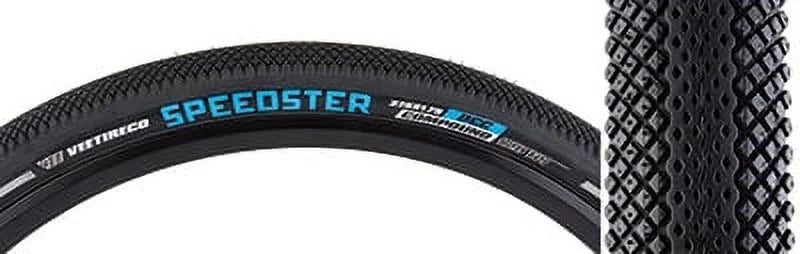Vee Tire & Rubber Sizepeedster 27.5x1.75 Tubeless Fold TPI 50 Blk/Black Reflective