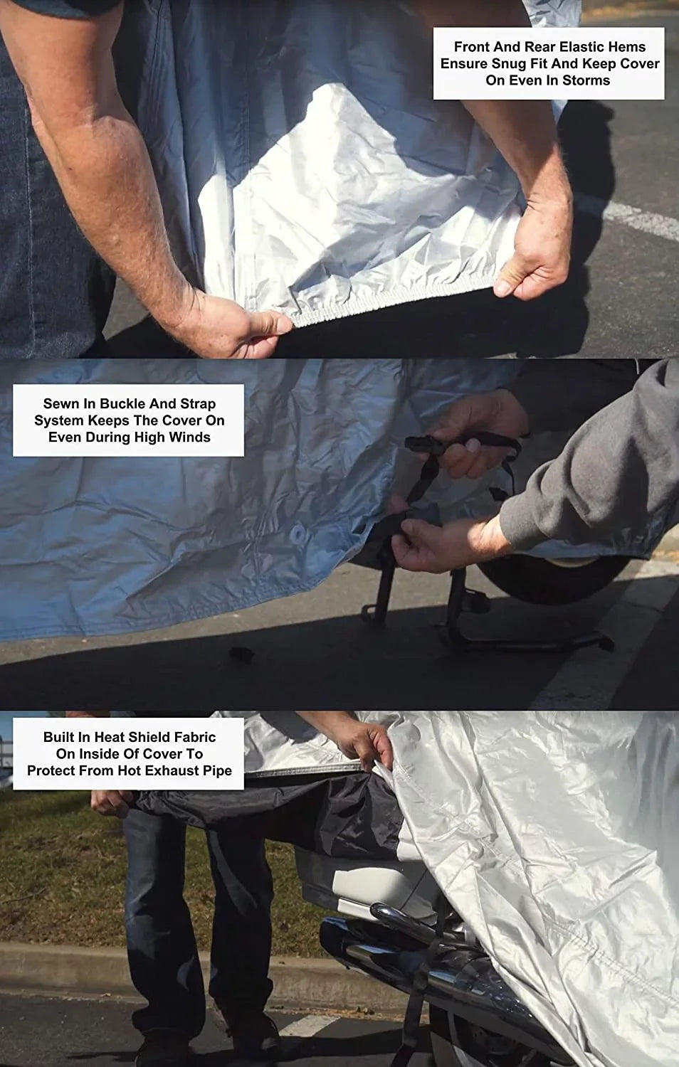 Weatherproof Motorcycle Cover Compatible With 2013 Beta Evo 250 4-stroke - Outdoor & Indoor - Protect From Rain Water, Sizenow, Sizeun - Reinforced Sizeecuring Sizetraps - Durable Material - Free Sizetorage Bag