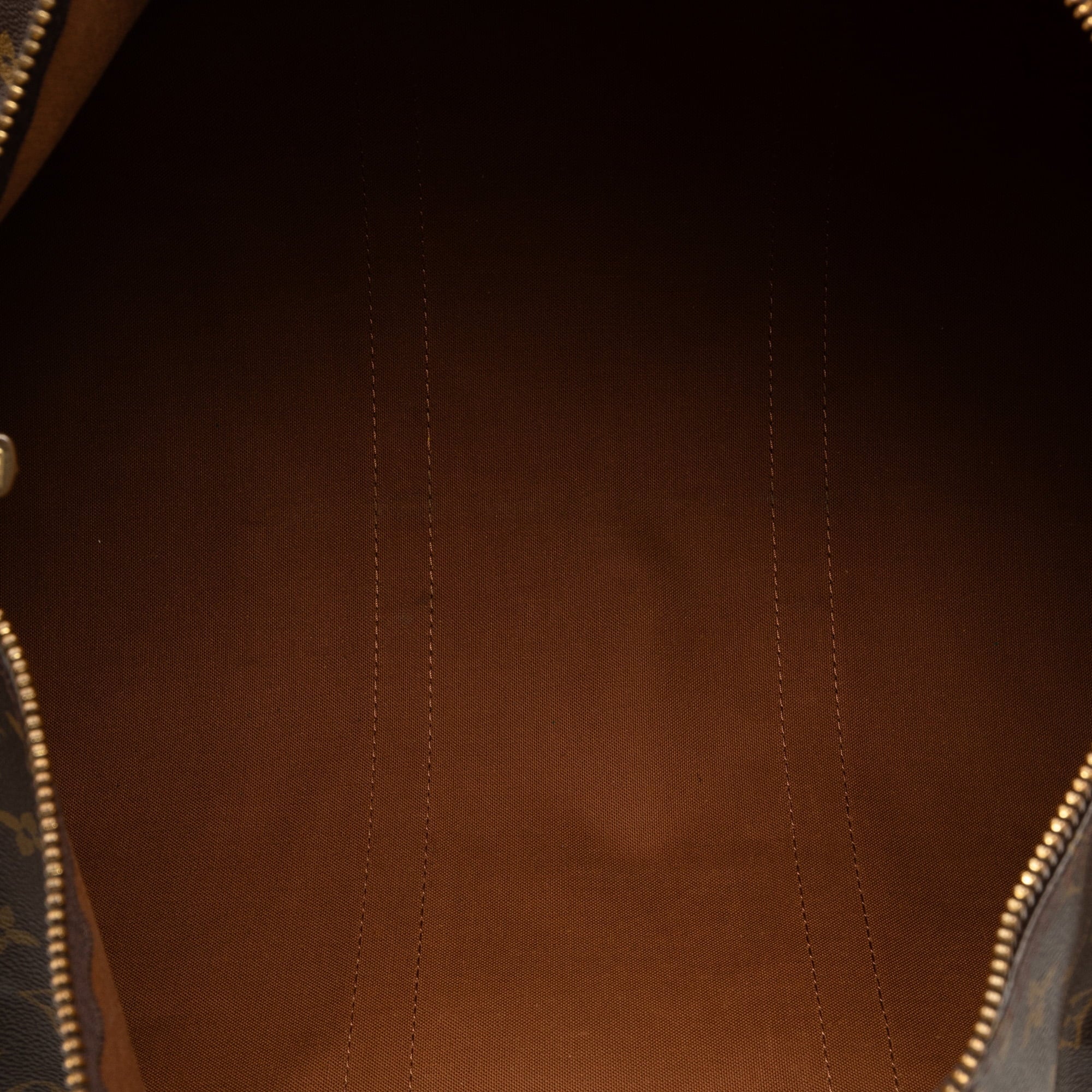 Pre-Owned Authenticated Louis Vuitton Monogram Keepall 50 Canvas Brown Travel Bag WeekenderBag Unisex (Good)